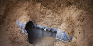 Tunnels danss la Bande de Gaza