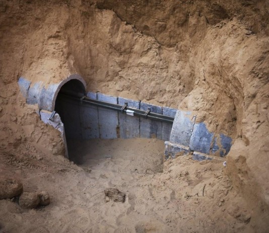 Tunnels danss la Bande de Gaza