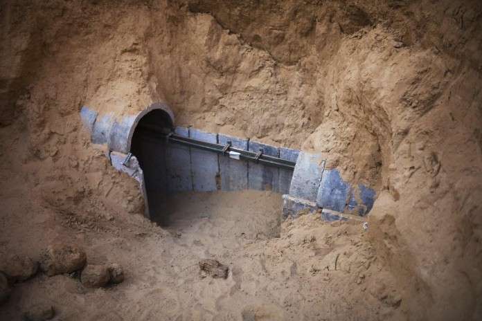 Tunnels danss la Bande de Gaza