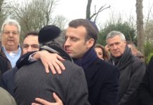 Le président français, Emmanuel Macron, a assisté aux obsèques de Mireille Knoll