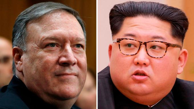 Mike Pompeo, Kim Jong Un