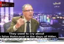 Un analyste de la TV palestinienne nie la Shoah, les Juifs complices d’Hitler