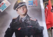 Brassard israélien et costume nazi : Castaner scandalisé par une caricature de Macron