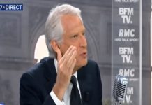 Villepin incite à la haine du Juif en France