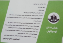 Israël largue des tracts à Gaza mettant en garde la population palestinienne