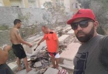 Barbecue des musulmans tunisiens dans un cimetière juif