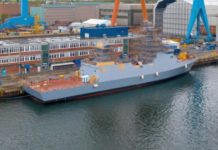 Israël inaugure le bâtiment de guerre naval le plus avancé du monde en Allemagne