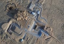 Travaux importants sur le site de Dimona