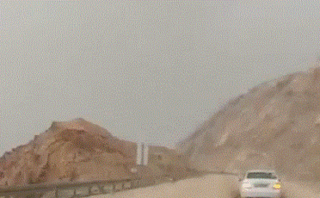 Vues de la pluie dans le désert, Pessa’h 5793