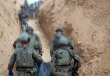 « La mission de nos vies » : le Shin Bet a publié des photos du sauvetage des cinq corps d’otages dans le tunnel
