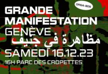 Le “génocide du peuple palestinien”