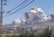 Après l’avertissement aux habitants du Sud-Liban, Tsahal lance une vague de frappes contre le Hezbollah