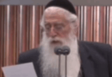 Porouch prononce un discours de remontrance sur la conscription