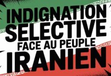 Indignation sélective face au peuple iranien