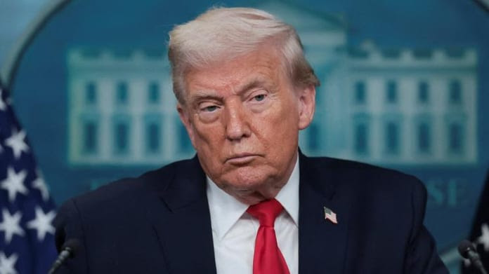 Trump triste