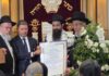 Le plus jeune rabbin d’Europe couronné Grand-rabbin de Moldavie