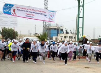 Le peuple qui organise des marathons pendant un » génocide » !
