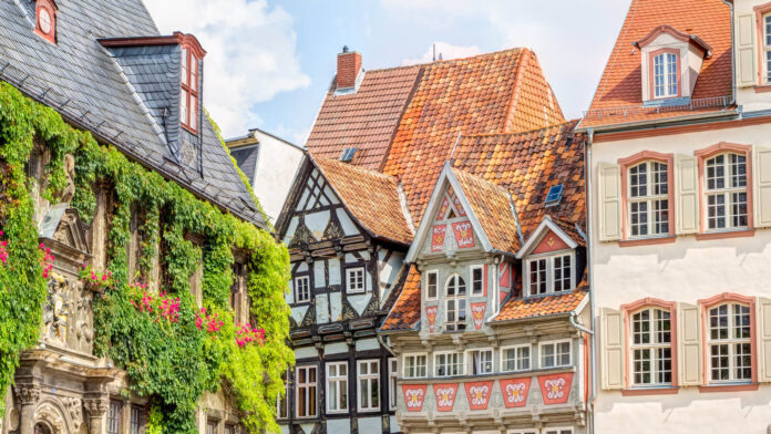 Quedlinburg_Altstadt_Haeuserfassade