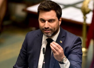 Georges-Louis Bouchez, député belge, courageux sur Gaza